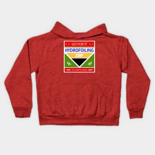 Hydrofoiling - Sth Africa Kids Hoodie